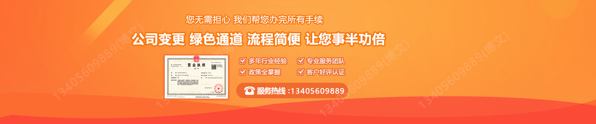 环翠公司变更